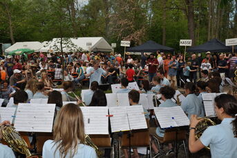alljährliches Bellefest am 1. Mai, hier Jugendorchester in 2012