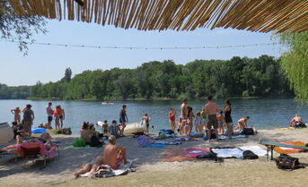 Urlaubsstimmung bei den Wassersportfreunden Eggenstein