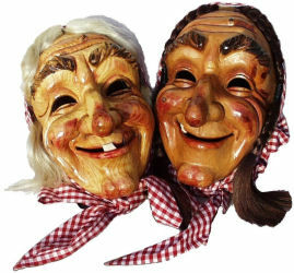 wunderschöne Masken