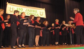 Auftritt beim Frauenchortreffen der Chorverbandgruppe Hardt in Blankenloch am 18. Mai 2014