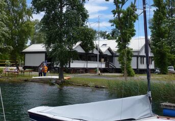 Bootshaus der Wassersportfreunde Eggenstein