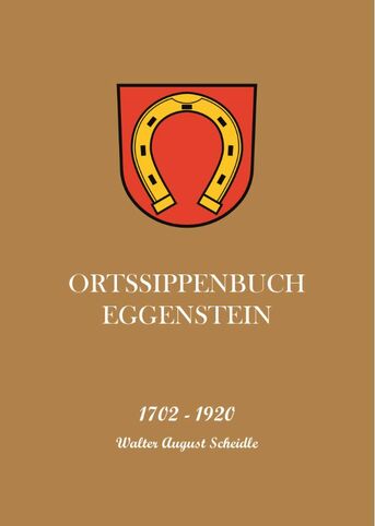 Ortssippenbuch Eggenstein
