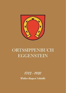 Ortssippenbuch Eggenstein 24,50 €