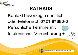 Rathaus erreichbar