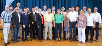 Gemeinderat 2019 bis 2024, Arnold Hofheinz fehlt, Foto Robert Redinger