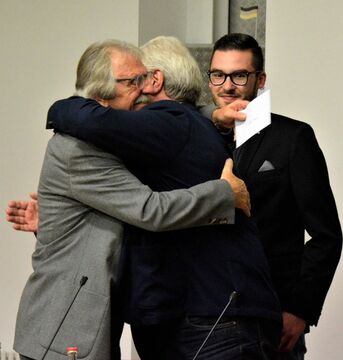 Dank der Liste Eggenstein-Leopoldshafener Bürger, Foto: Ralf Schreck, Film-AG