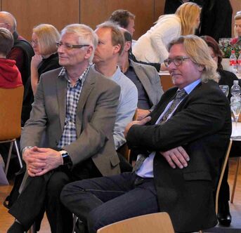 Interessante Begegnungen beim Neujahrsempfang 2019, Foto Ralf Schreck