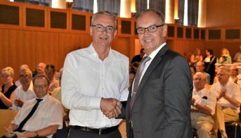 Landrat dankt für die konstruktive und verlässliche Zusammenarbeit, Foto Robert Redinger