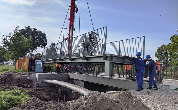 Ersatzneubeu Steg Kopfweg, Foto Ingenieurbüro Braun Pforzheim 