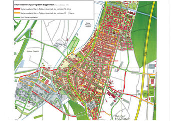 Straßensanierungsprogramm bis 2025 Ortsteil Eggenstein