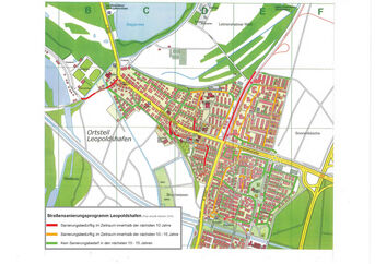 Straßensanierungsprogramm bis 2025 Ortsteil Leopoldshafen