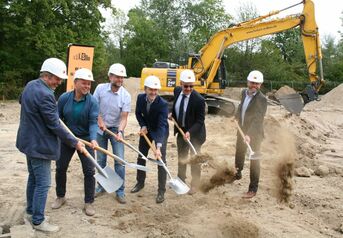 Spatenstich zum Neubau Wasserwerk Tiefgestade  