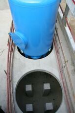 Die Filterkessel sind Teil der Trinkwasseraufbereitung