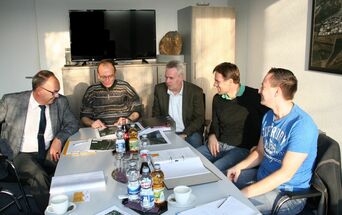 Besprechung mit Bürgerinitiative "STROM-MAST-FREI"