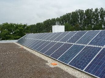 Photovoltaikanlage Grundschule Leopoldshafen Gesamtleistung 26,32 kWp