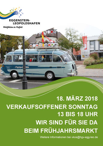 Entspannt einkaufen am 18. März 2018