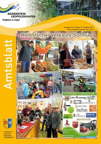 Nachbericht im Amtsblatt