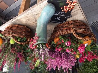 Herbst in Eggenstein-Leopoldshafen, Blumenschmid(e)