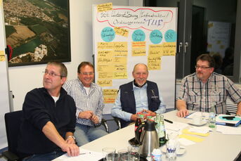 Projektgruppe technische Unterstützung, Infrastruktur, Ordnungswesen (PG TUI), nicht auf dem Bild Manfred Berger DRK