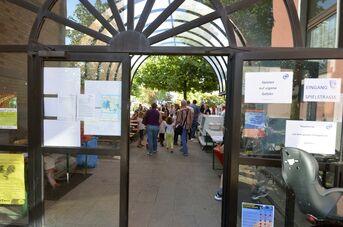Straßenfest Spielstraße in der Lindenschu