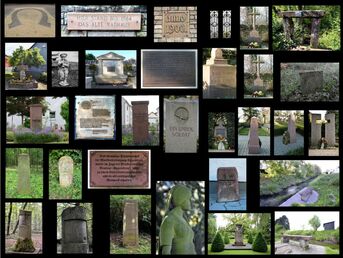 Kleindenkmale Collage von Ralf Schreck