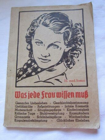 Exponat Heimatmuseum Aufkärungsheft