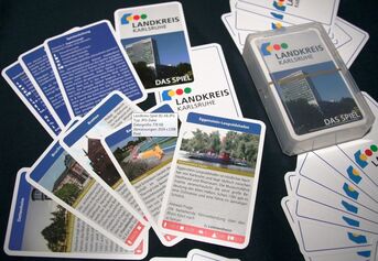 Landkreis-Kartenspiel