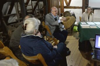 Vortrag von Dr. Beil im Museum am 25.11.16, Foto Ralf Schreck, Film-AG