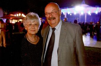 Otti und Wolfgang Knobloch beim Sommerfest des Bundespräsidenten 09/2016