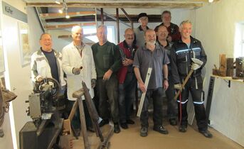 Wir danken der tollen Mannschaft vom Heimathaus - dem "Scheunen-Bautrupp"