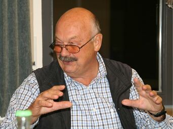 Wolfgang Knobloch, unser ehrenamtlicher Museumsleiter und Sprecher der PG OG