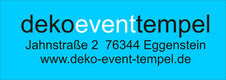 Deko-Event-Tempel